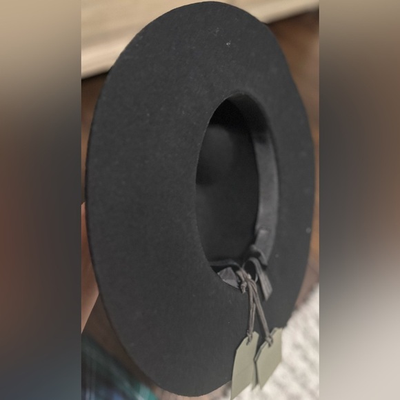 RARE ALL SAINTS NWT Long Brim Fedora Hat